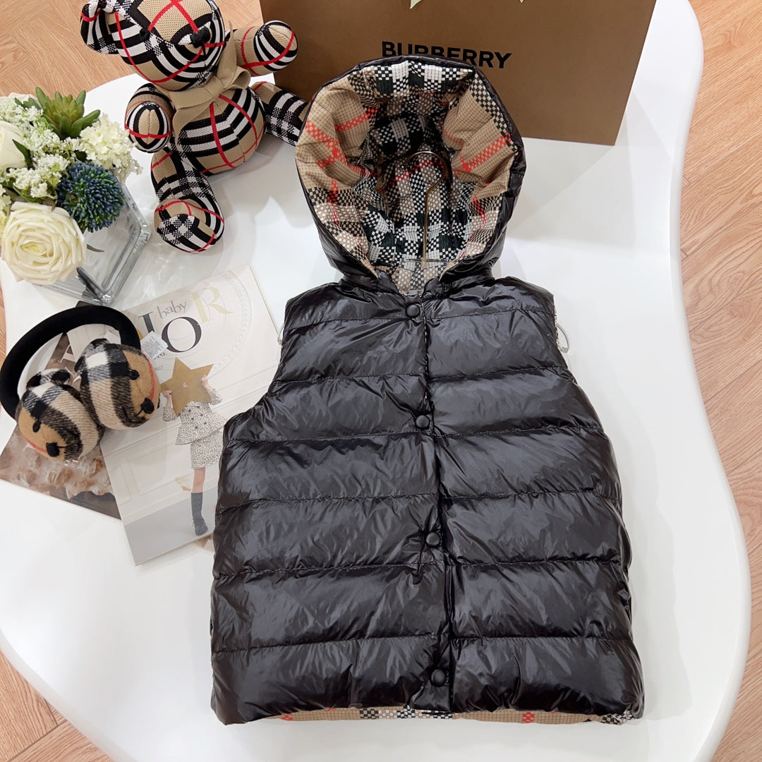 Boys Reversible Puffer Vest