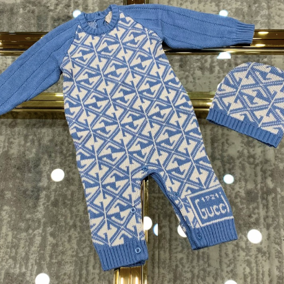 Baby Boy Onesie with Bonnet