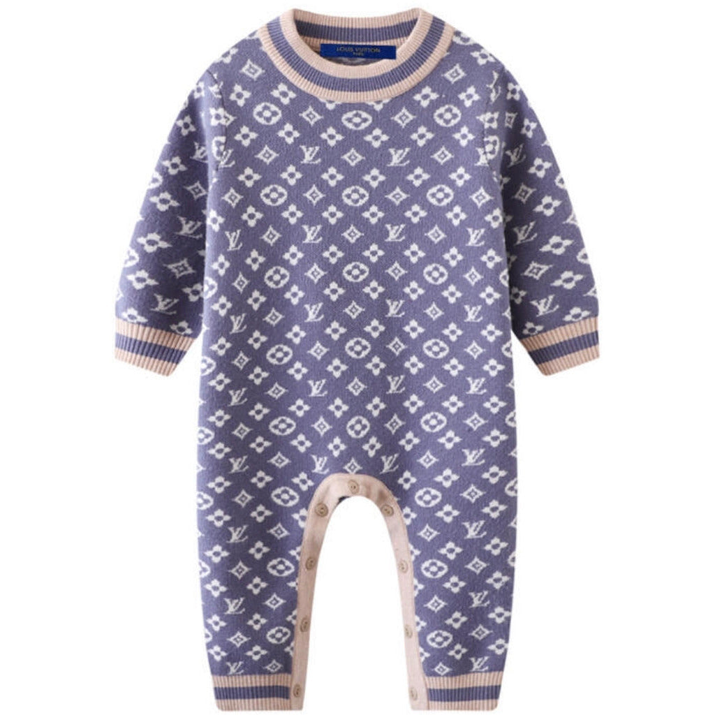 Baby Boy Onesie with Bonnet